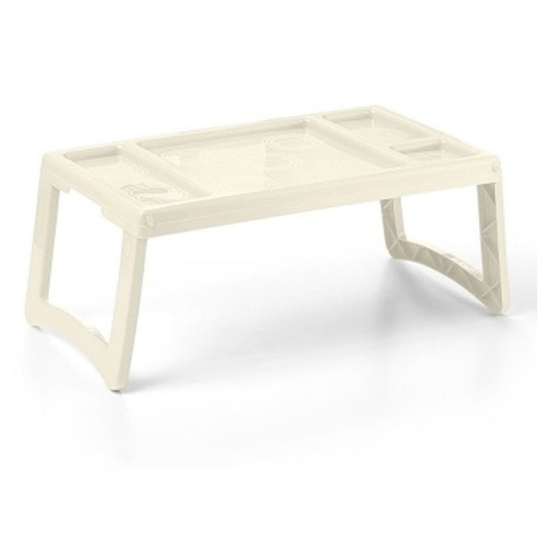 Hongu Vassoio da letto plastica pieghevole richiudibile 55x30x22 cm...