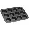 Hongu Stampo 12 muffin teglia antiaderente vassoio acciaio inox 35x...