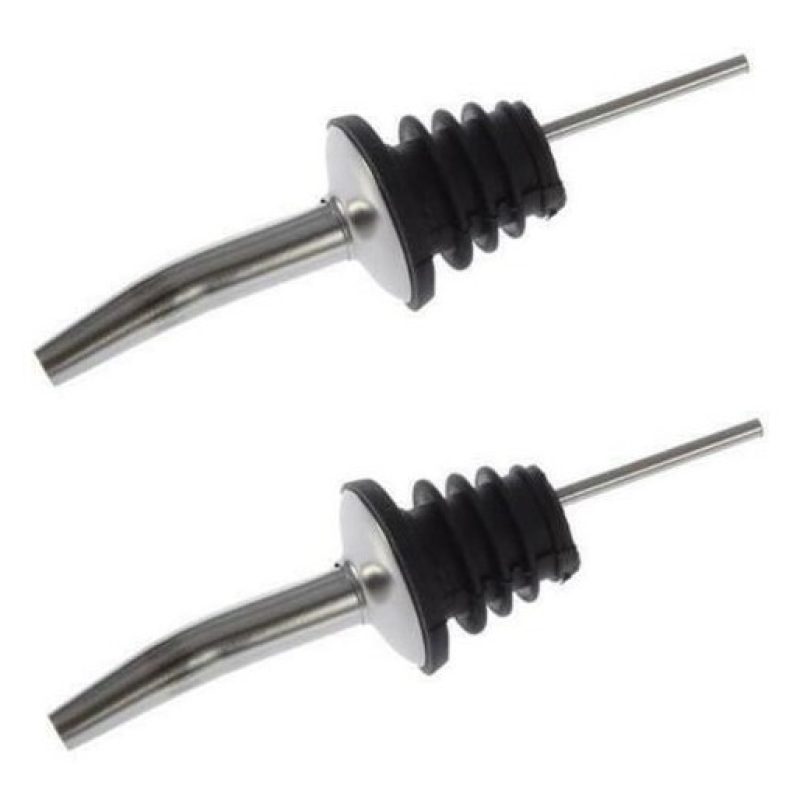 Hongu 2x tappi in acciaio versatore dosatore olio aceto liquori bot...