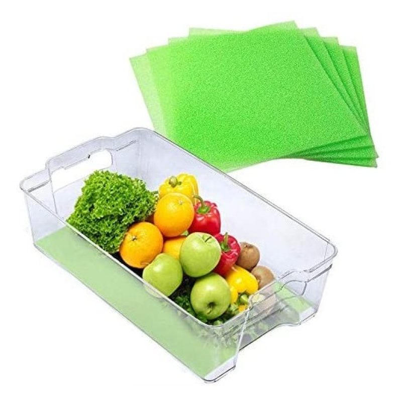 Hongu Tappetino per frigorifero frigo salvafreschezza 47x30cm antio...