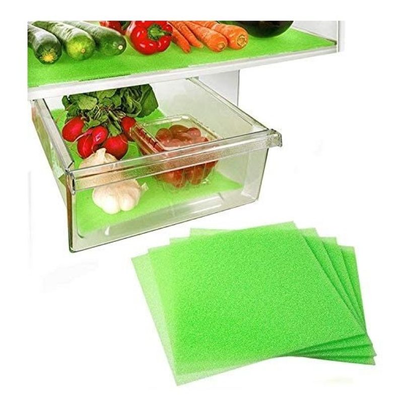 Hongu Tappetino per frigorifero frigo salvafreschezza 47x30cm antio...