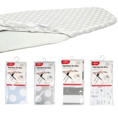 Copriasse telo copri asse da stiro imbottito universale 120x42/130x46/140x50 cm