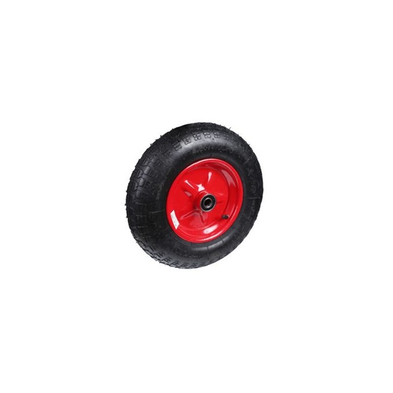 Ruota gonfiabile carrello portapacchi rotelle ricambio ruote camera gomma 38 cm