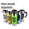 Tazza self mixing cup in alluminio automescolante miscela caffè latte the ciok