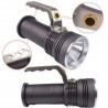 Torcia LED portatile impermeabile batterie ricaricabile 3 fasi cree 800 lumen