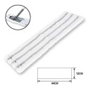 12x Panno ricambio scopa cattura polvere microfibra 40 x 12 cm tutti i pavimenti