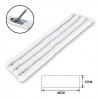 Hongu 12x Panno ricambio scopa cattura polvere microfibra 40 x 12 c...