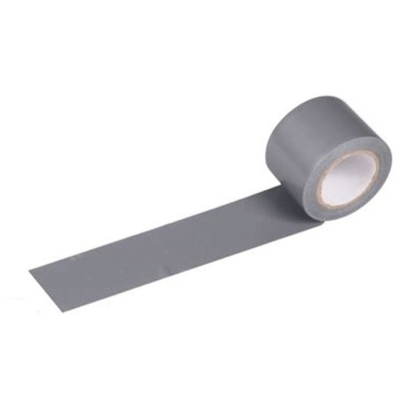 Hongu 6 rotoli nastro adesivo telato grigio 12m x 48mm silenzioso r...