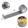 Hongu 6 rotoli nastro adesivo telato grigio 12m x 48mm silenzioso r...