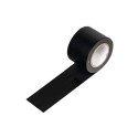 6 rotoli nastro adesivo telato nero 12m x 48mm silenzioso riparazioni imballaggio rotolo imballo