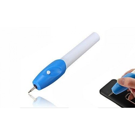 Penna Elettrica Decoratorice Ferro Legno Vetro Ceramica Metallo Incisione Arte