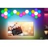 Hongu Set 6/3pz luci da parete LED RGB esagonali applique con telec...