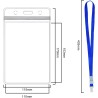 Hongu 6 porta green pass italiano impermeabile antistrappo traspare...