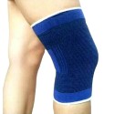 Coppia fascia elastica supporto per ginocchio anallergico e lavabile unisex
