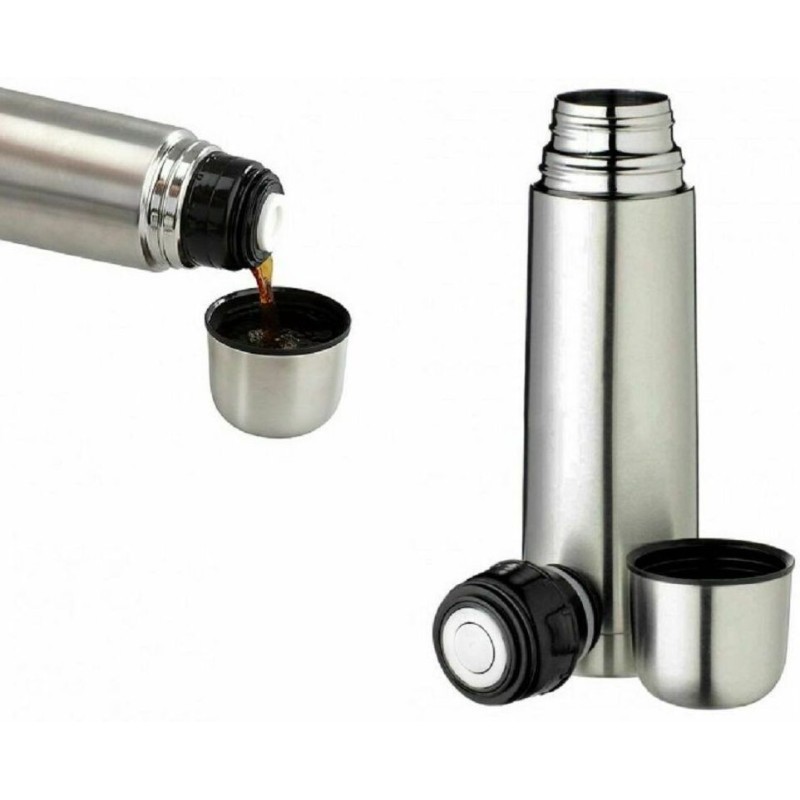 Termos thermos Termico portatile tappo a scatto in acciaio inox 500 ml