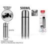 Hongu Termos thermos Termico portatile tappo a scatto in acciaio in...