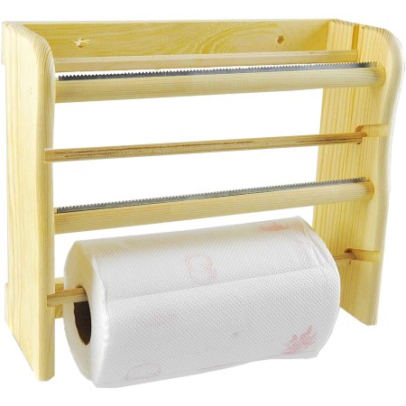Portarotolo carta pellicola alluminio con taglierine rotoli rotolo omaggio 