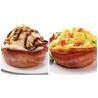 Confezione 2 perfect bacon bowl stampino forma forno microonde cucina bacon