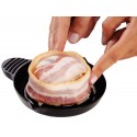 Confezione 2 perfect bacon bowl stampino forma forno microonde cucina bacon