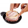 Confezione 2 perfect bacon bowl stampino forma forno microonde cucina bacon