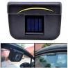 Mini Ventilatore smuovi aria odori solare auto camper montaggio su finestrino