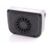 Mini Ventilatore smuovi aria odori solare auto camper montaggio su finestrino