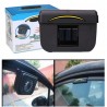 Mini Ventilatore smuovi aria odori solare auto camper montaggio su finestrino
