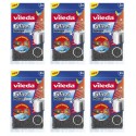 12x spugne VILEDA GLITZI POWER INOX spugna acciaio Inox casa spugnetta pulizia