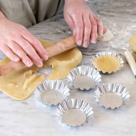 2 pacchetti da 6 pezzi per un totale di 12 formine per dolci pirottini stampini