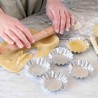 2 pacchetti da 6 pezzi per un totale di 12 formine per dolci pirott...