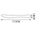3 pacchi da 2 coltelli multiuso in acciaio inox posate cucina tavola
