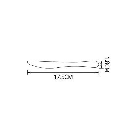 3 pacchi da 2 coltelli multiuso in acciaio inox posate cucina tavola