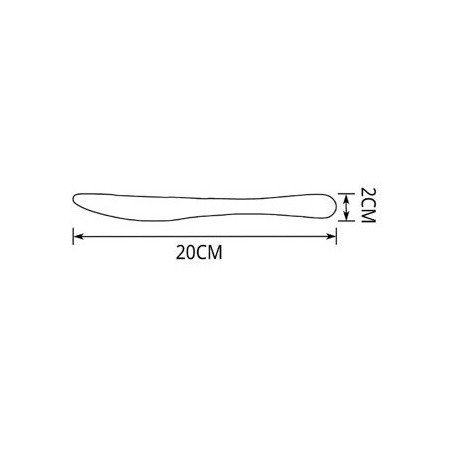 3 pacchi da 2 coltelli multiuso in acciaio inox posate cucina tavola