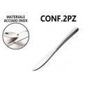 3 pacchi da 2 coltelli multiuso in acciaio inox posate cucina tavola