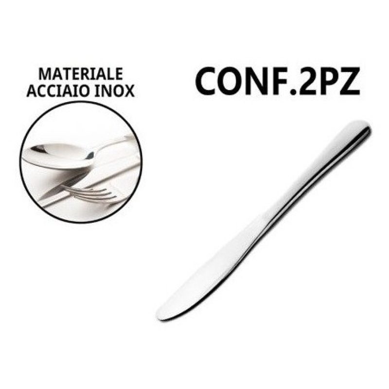 Hongu 3 pacchi da 2 coltelli multiuso in acciaio inox posate cucina...