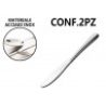 Hongu 3 pacchi da 2 coltelli multiuso in acciaio inox posate cucina...