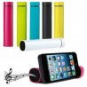 Powerbank A5 universale batteria esterna cassa integrata smartphone 5200mAh 3in1