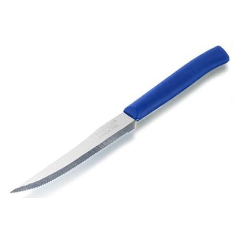 Hongu 2 pacchi da 6 coltelli da bistecca in acciaio blu posate 12pz...