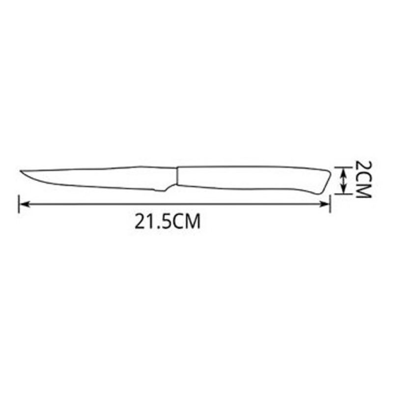 Hongu 2 pacchi da 6 coltelli da bistecca in acciaio blu posate 12pz...