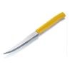 Hongu 2 pacchi da 6 coltelli da bistecca in acciaio giallo posate 1...