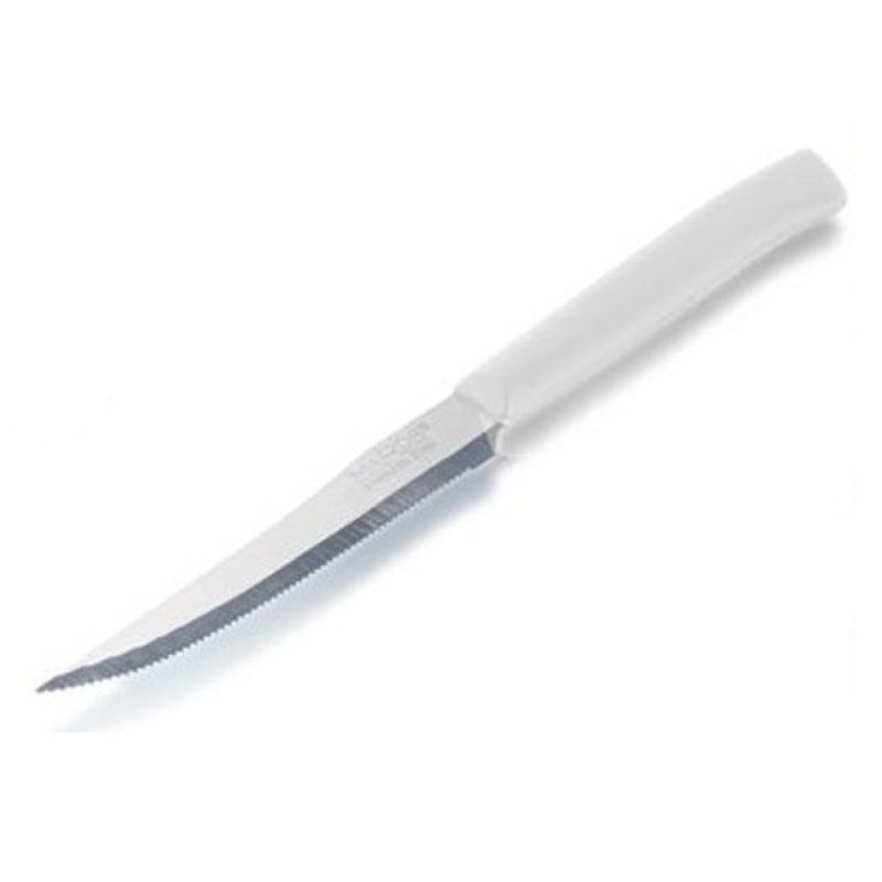 Hongu 2 pacchi da 6 coltelli da bistecca in acciaio bianco posate 1...