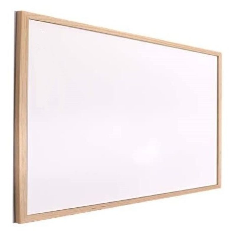 Generico Lavagna Magnetica bianca cornice legno Lavagnetta Pennarel...