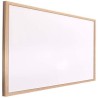 Generico Lavagna Magnetica bianca cornice legno Lavagnetta Pennarel...