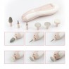 Kit pedicure manicure con 6 punte itercambiabili da viaggio broadcare unghie