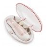 Kit pedicure manicure con 6 punte itercambiabili da viaggio broadcare unghie