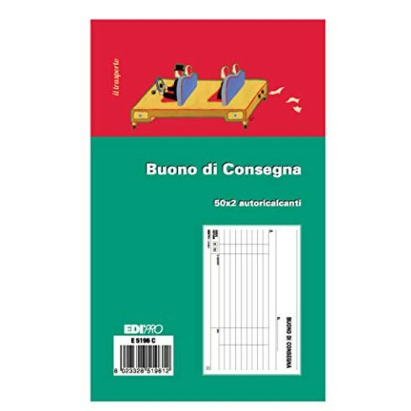 10x Blocco Buono Consegna Autoricalcante Duplice Copia Moduli Fogli...