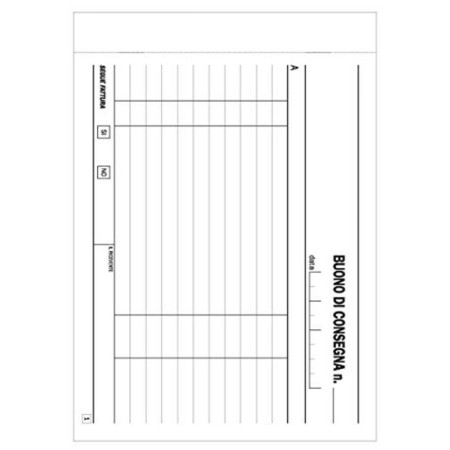 10x Blocco Buono Consegna Autoricalcante Duplice Copia Moduli Fogli Blocchetti 