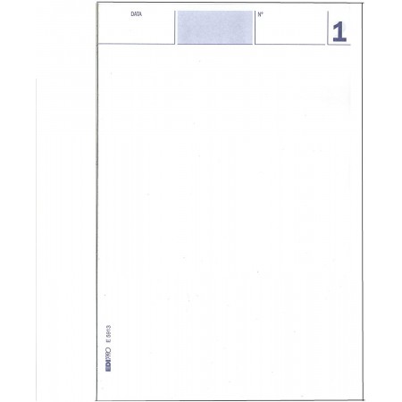 20 Blocco Comande 25 x 2 Copie Autoricalcante Edipro E5913 Blocchi Fogli Ufficio