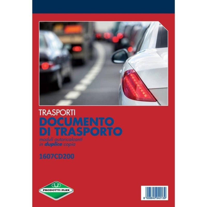 Generico 5 Blocchi Documenti di Trasporti 50 Moduli Duplice copia A...