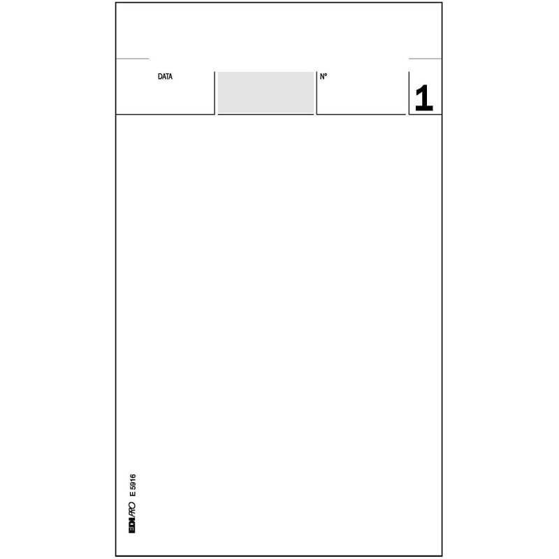 10 Blocco Comande 25 Moduli Triplice Copia Autoricalcanti Blocchi B...